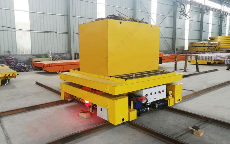 交叉軌道RGV小車是一種有效、穩(wěn)定、靈活的工廠轉運工具